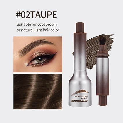 Brow-Fection Angled Brush & Dip Liquid Eyebrow Gel