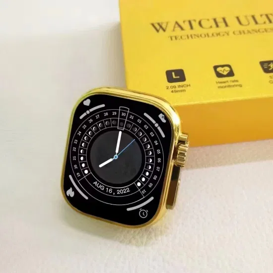 New C9 Ultra Max Smart Watch 9 Big Gold