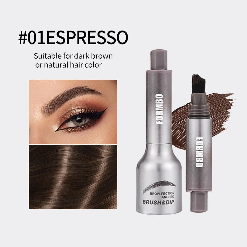 Brow-Fection Angled Brush & Dip Liquid Eyebrow Gel