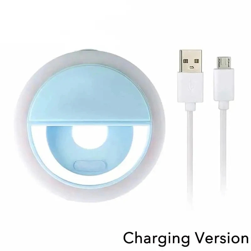 LED Light Ring USB Charge Led Selfie Ring Light