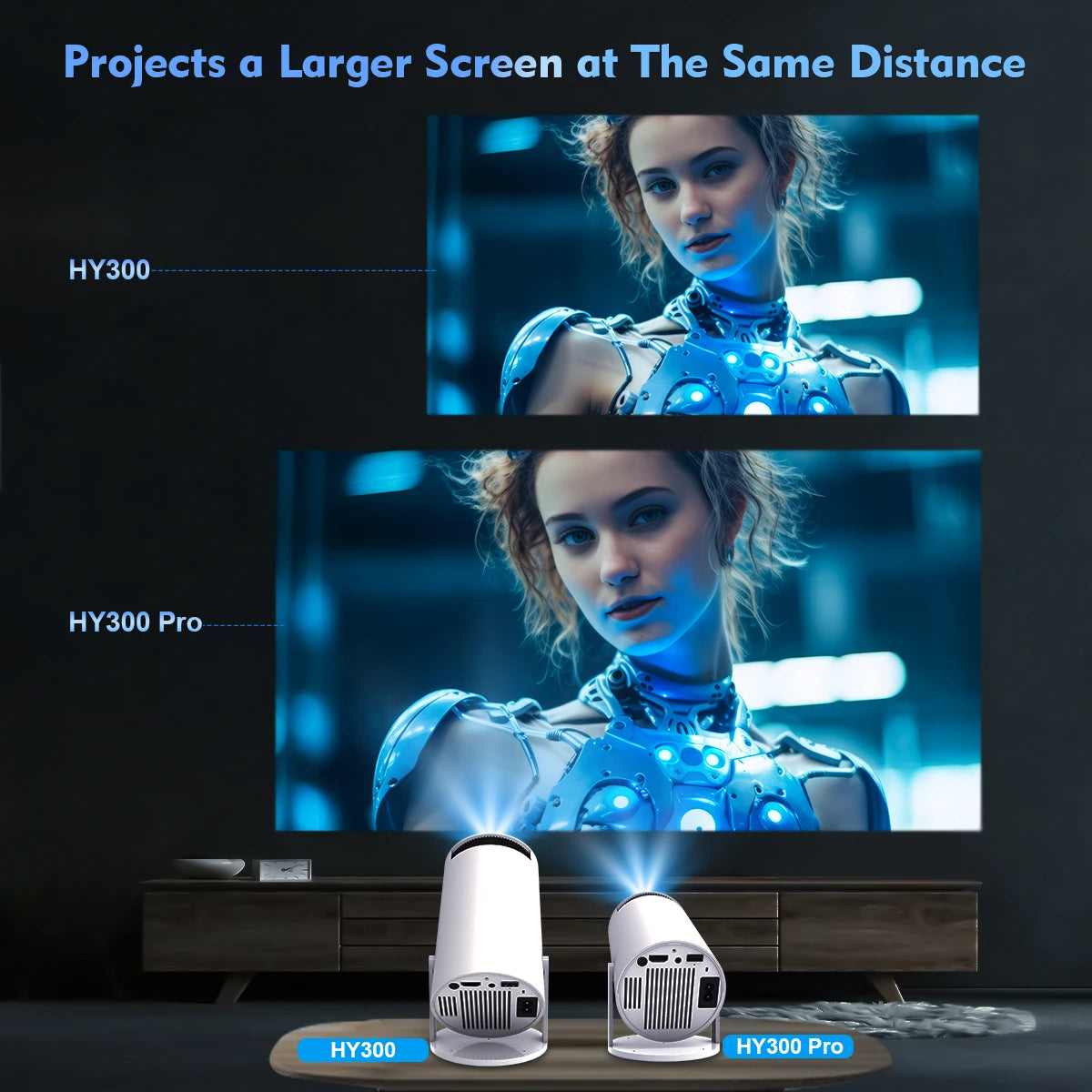 Magcubic Projector HY300 Pro 4K Android 11