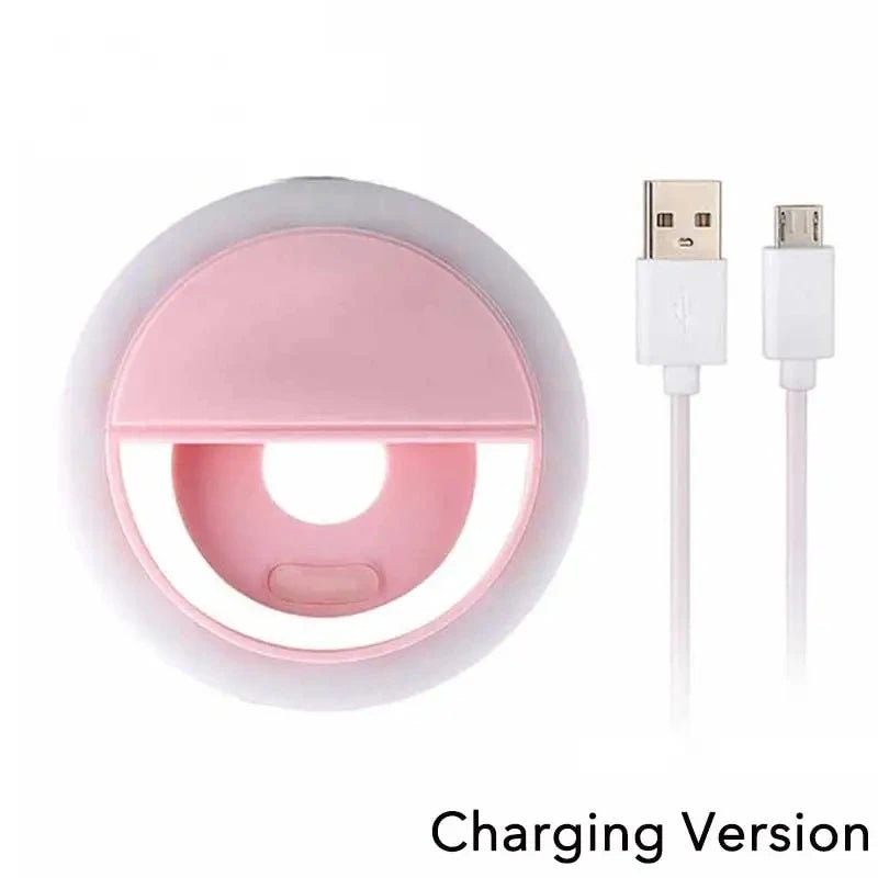 LED Light Ring USB Charge Led Selfie Ring Light